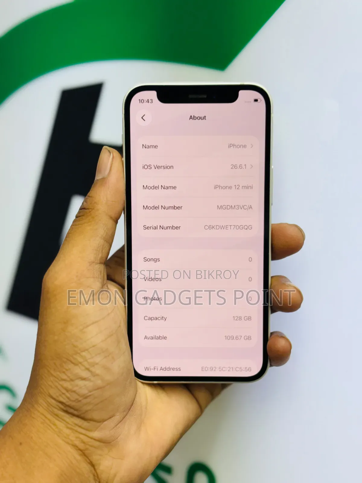 Apple iPhone 12 mini 128 GB White