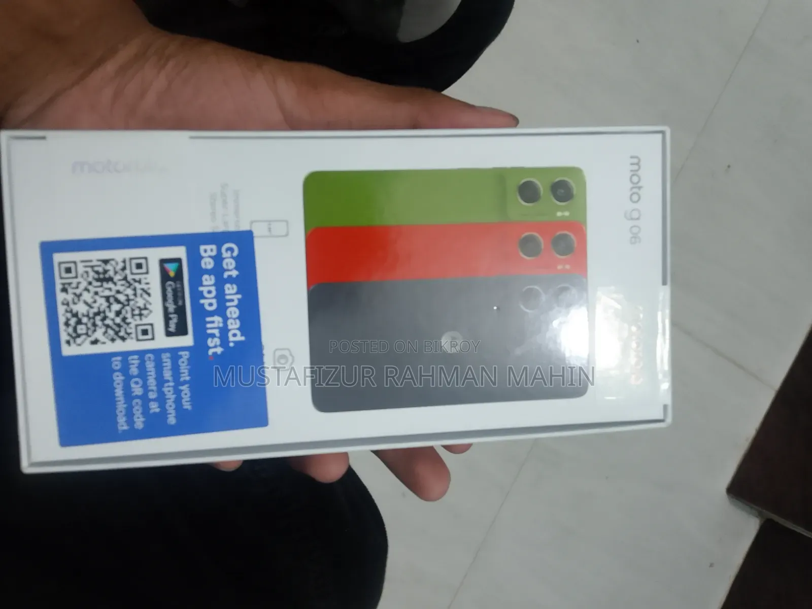 New Motorola Moto G06 64 GB Blue