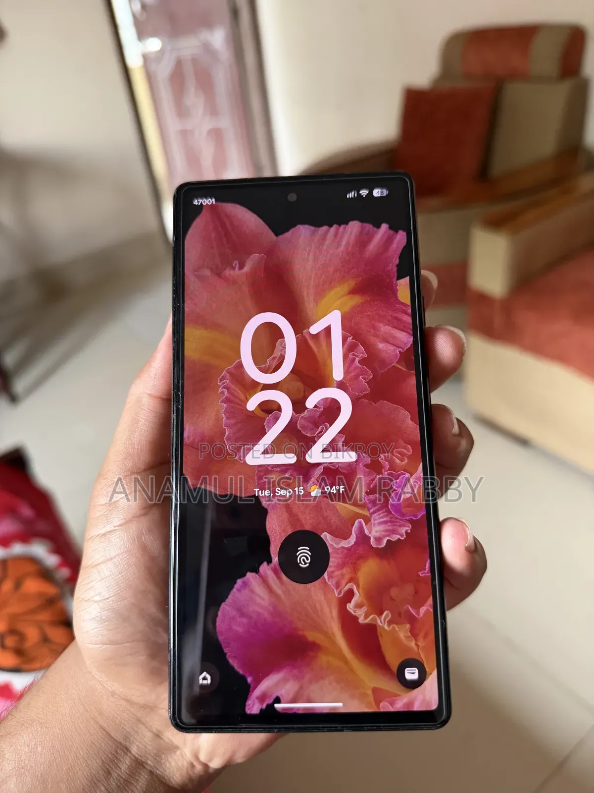 নতুন গুগল পিক্সেল ৬ ১২৮ জিবি পিংক