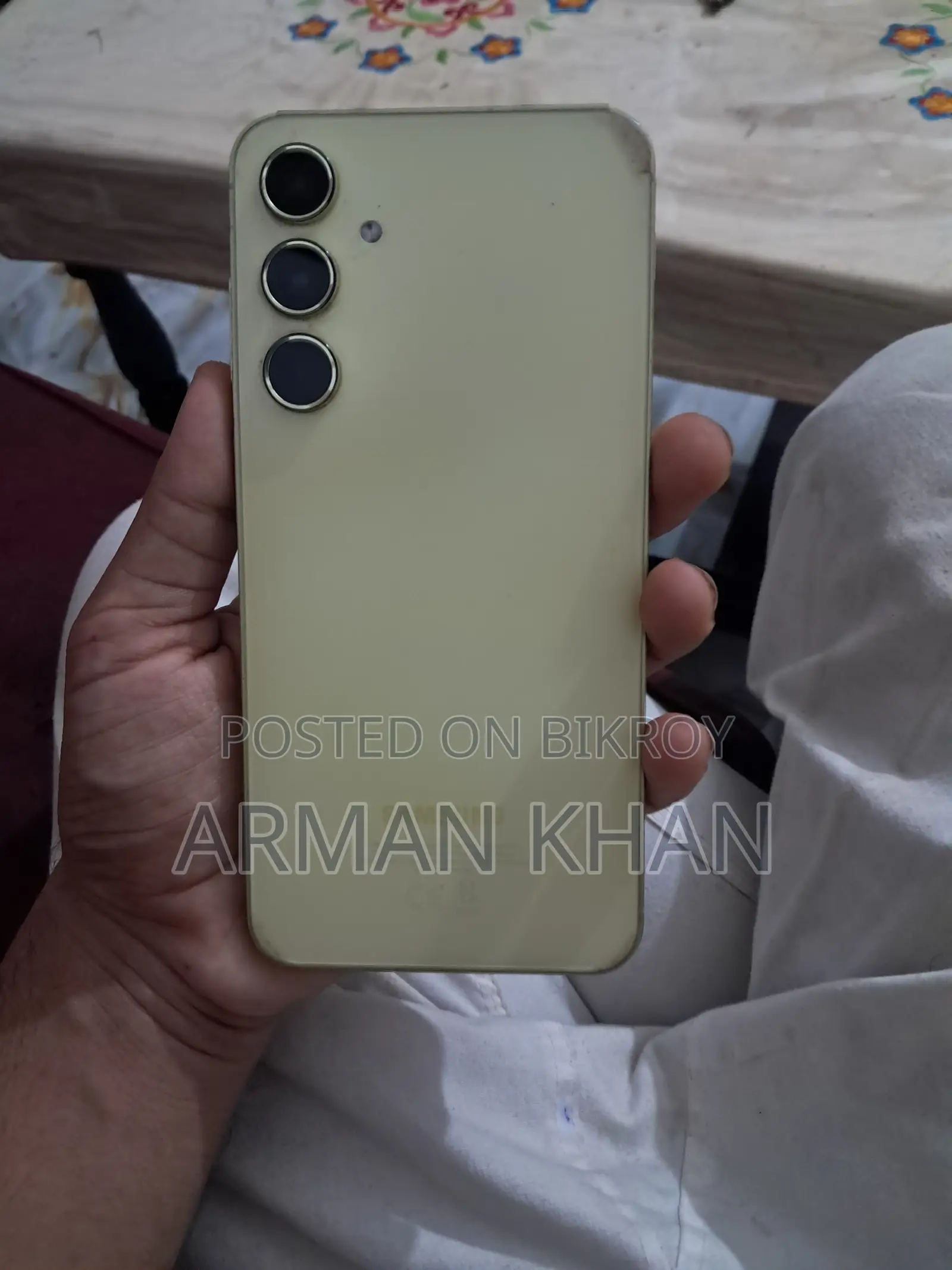 Samsung Galaxy A55 256 GB Yellow