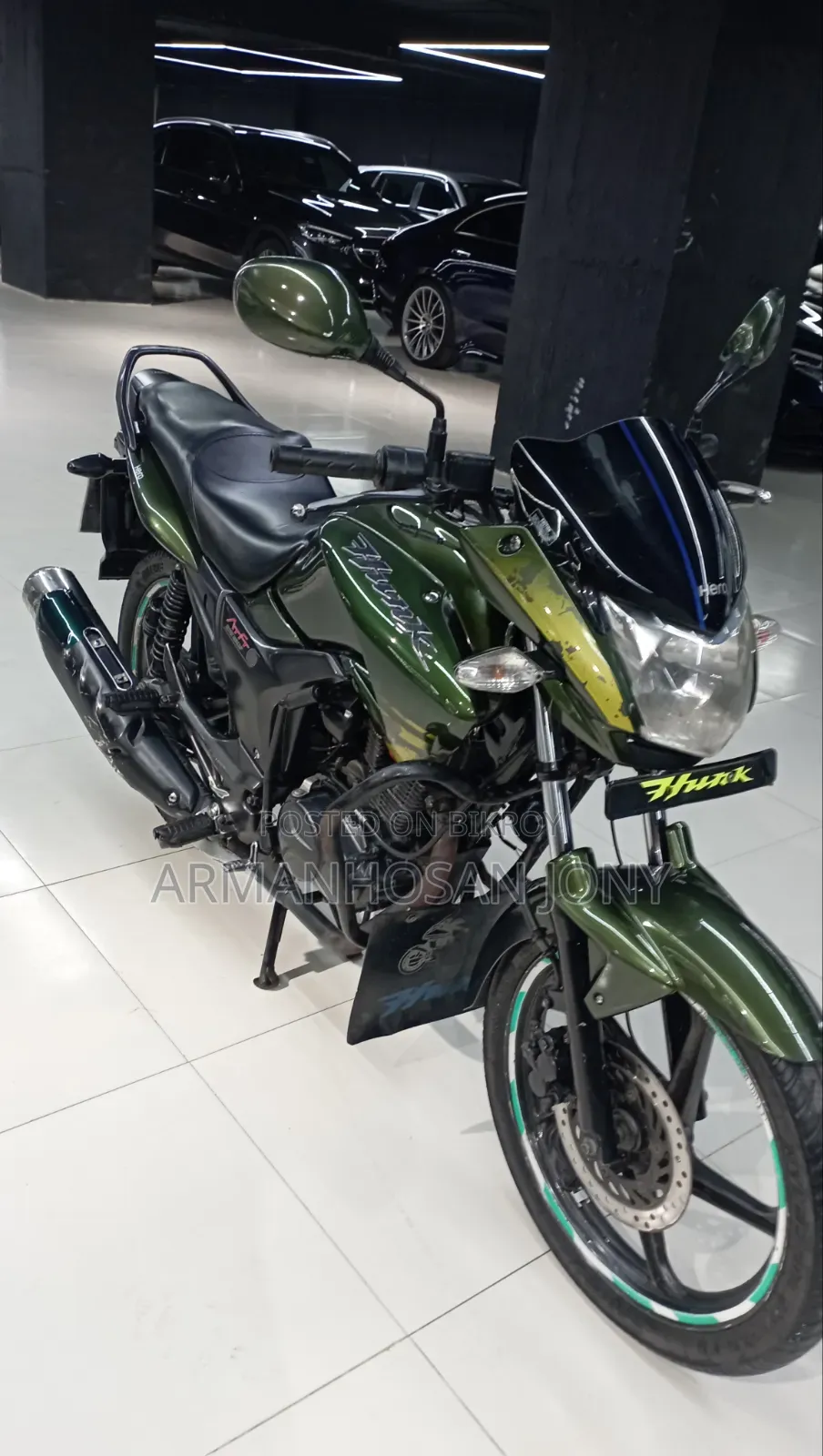 হিরো হাঙ্ক ১৫০ ২০১৭ সবুজ