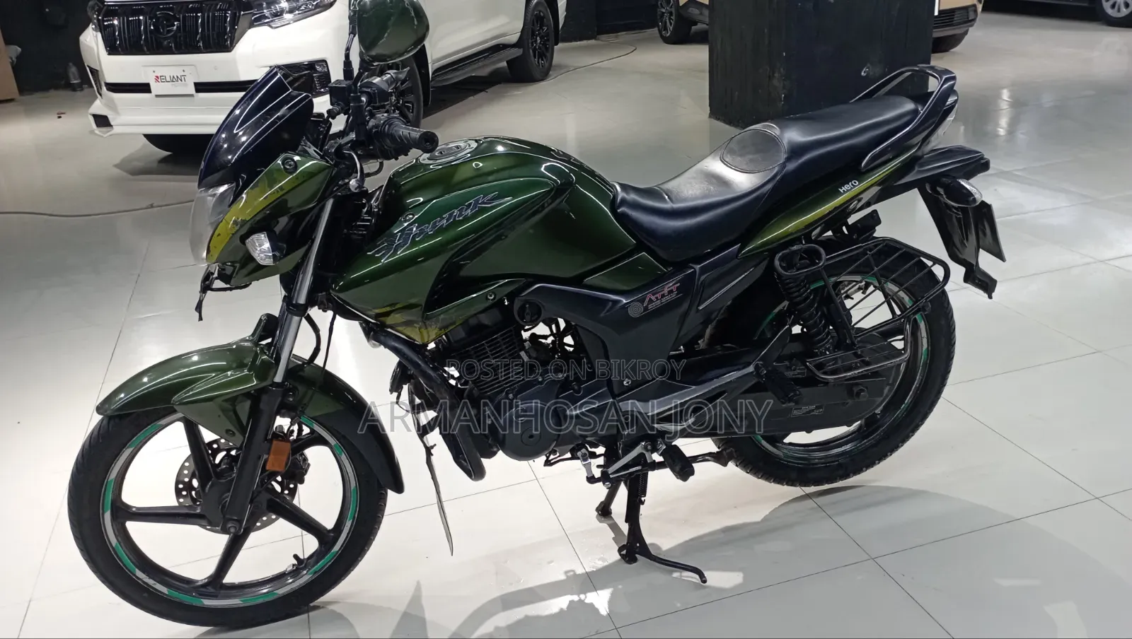 হিরো হাঙ্ক ১৫০ ২০১৭ সবুজ