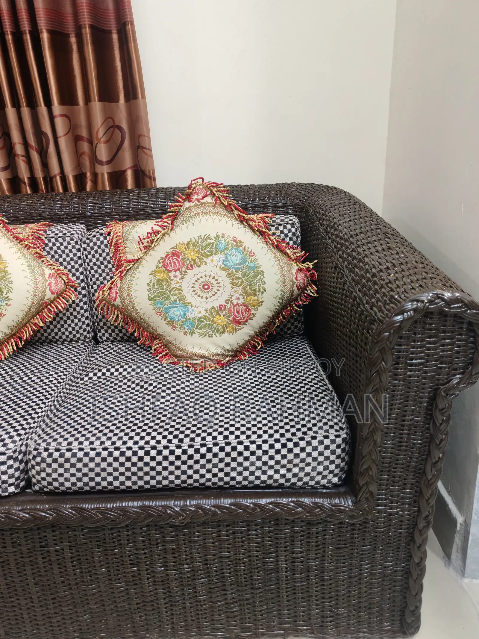 Rattan Sofa Set 3+1+1 | 5 Seater Rattan Sofa Set 3+1+1