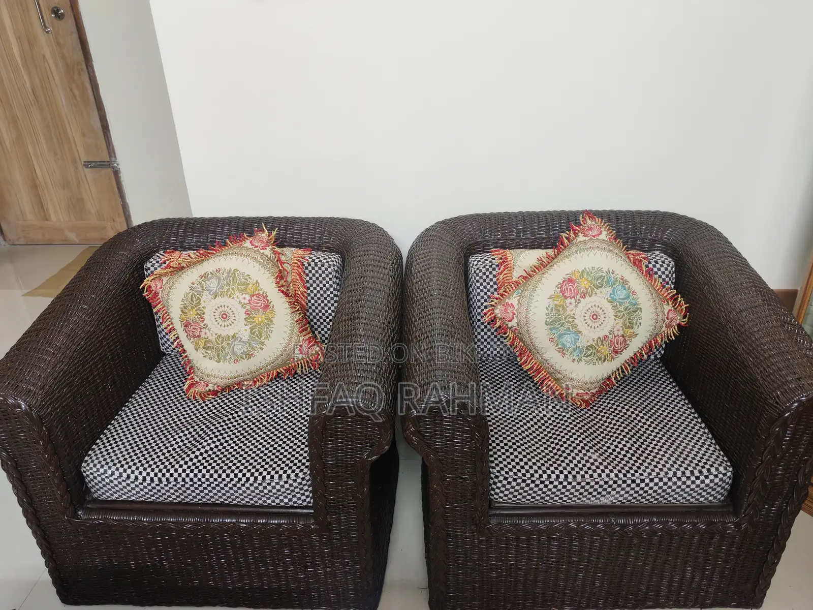 Rattan Sofa Set 3+1+1 | 5 Seater Rattan Sofa Set 3+1+1