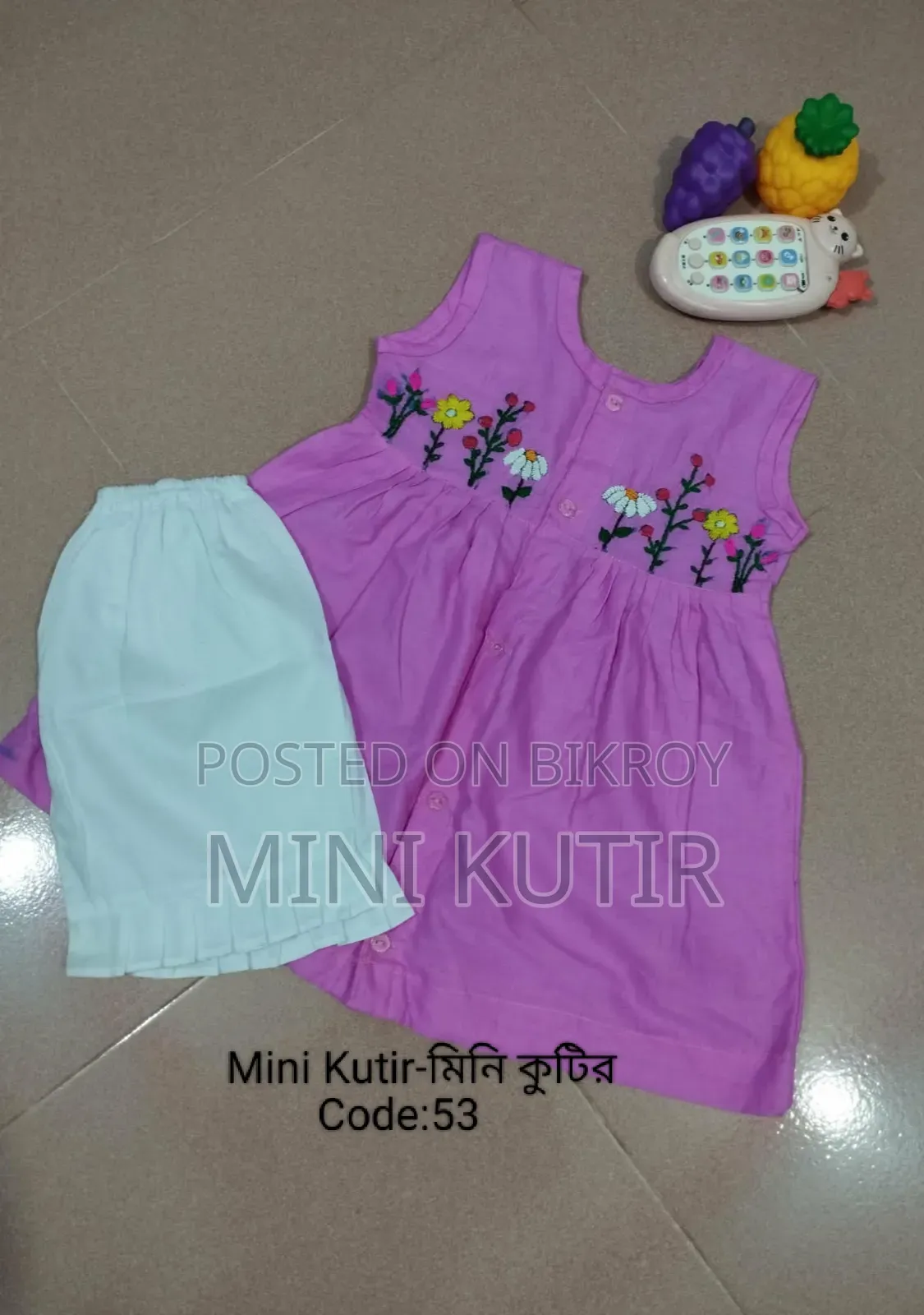 Handcrafted Dresses for Little Babies