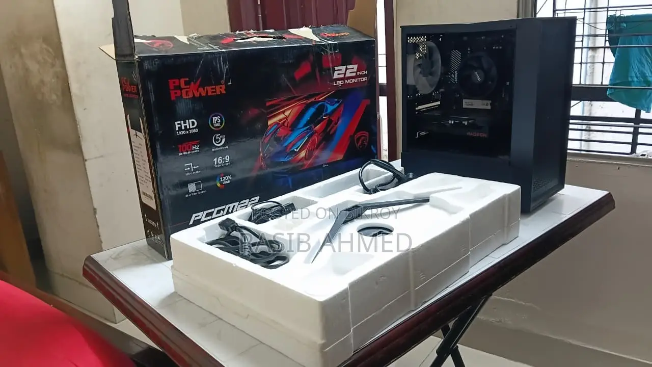 Desktop Computer Gigabyte 16GB AMD Ryzen 5 SSD 256GB