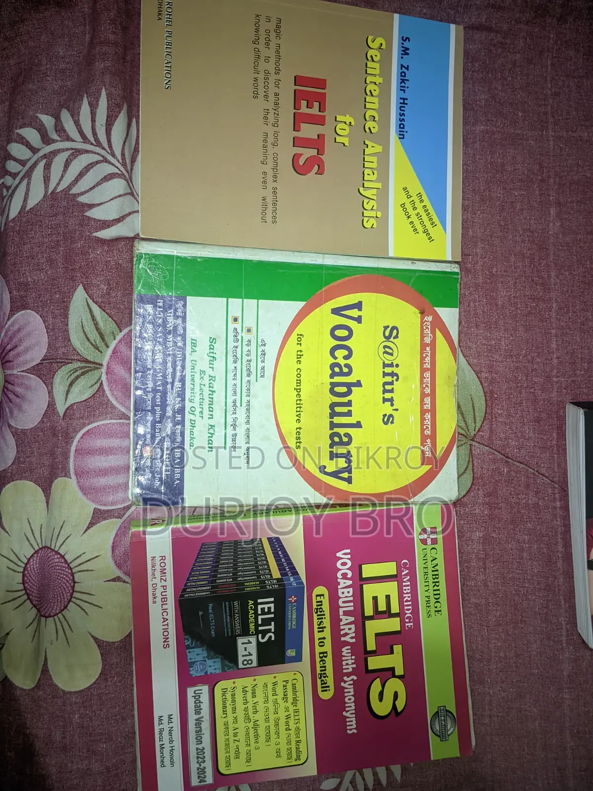 IELTS Books, Vocabulary
