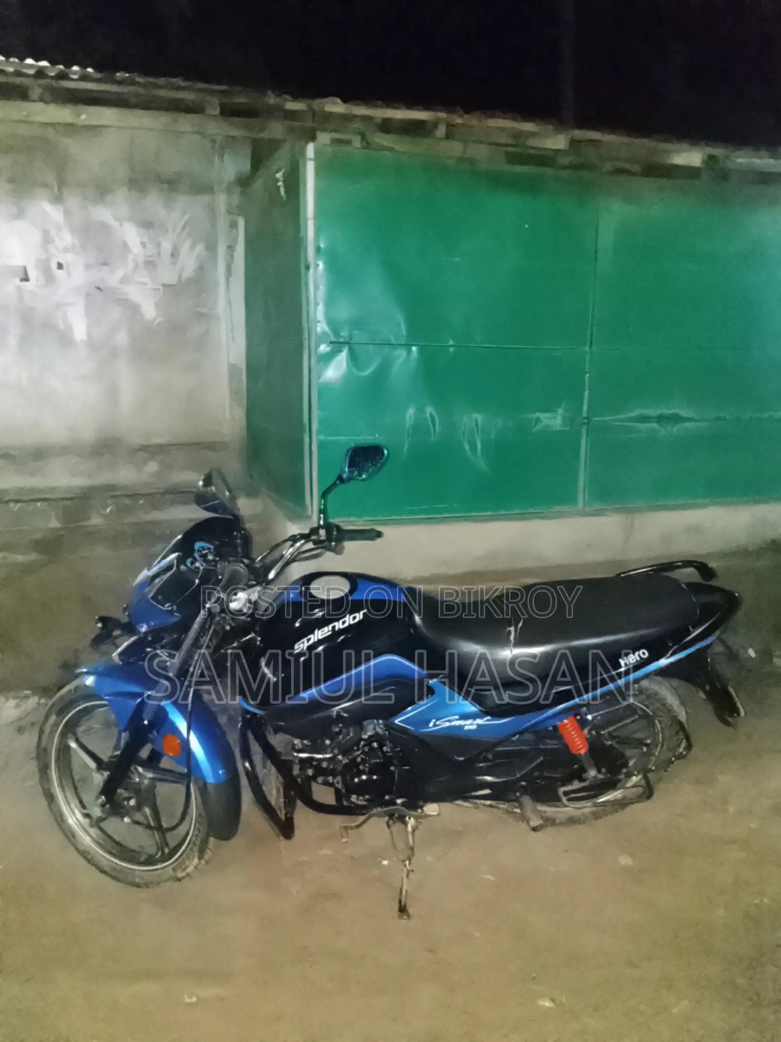 হিরো স্প্লেন্ডার আইস্মার্ট ২০১৯ ব্ল্যাক