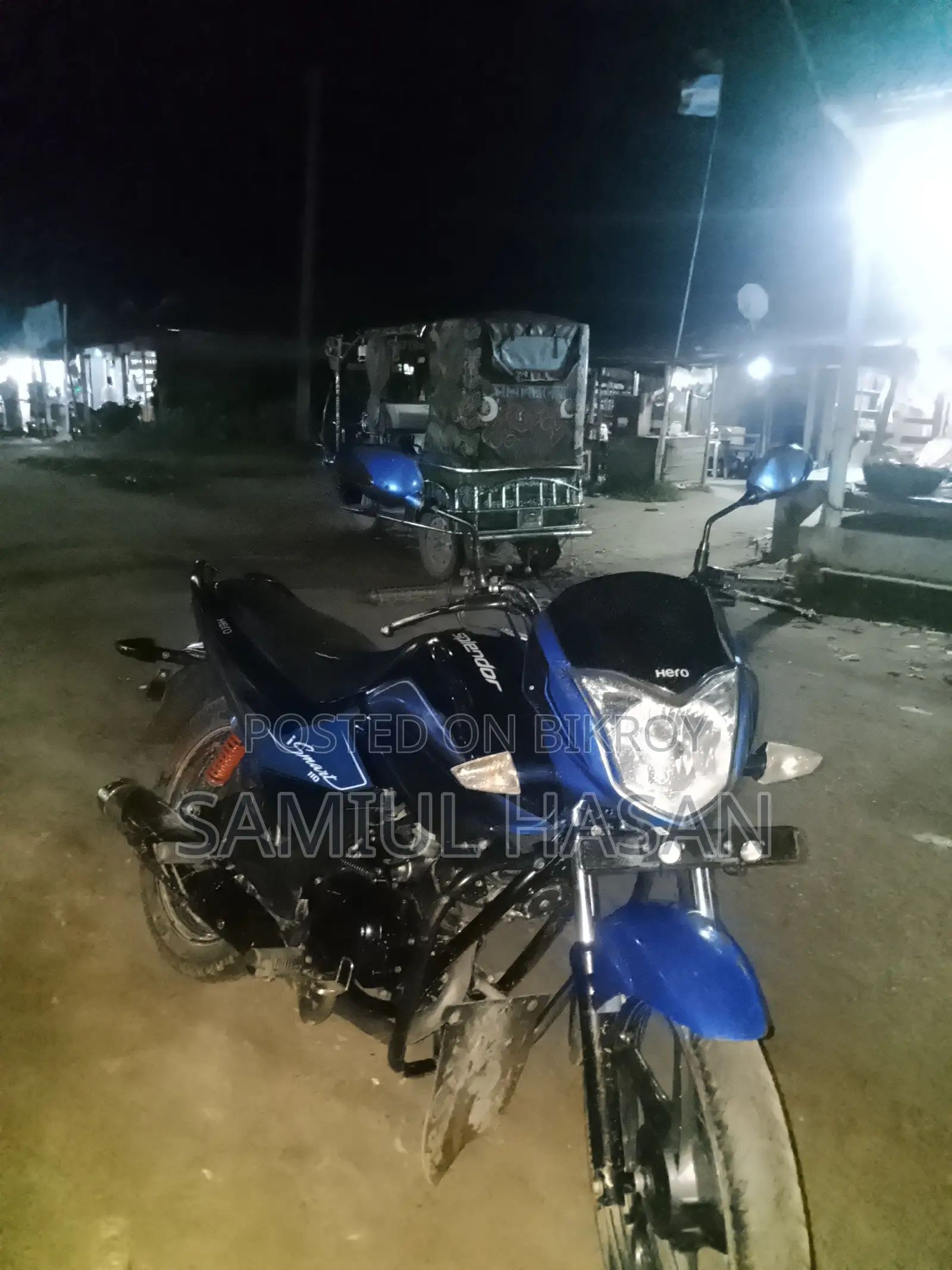 হিরো স্প্লেন্ডার আইস্মার্ট ২০১৯ ব্ল্যাক