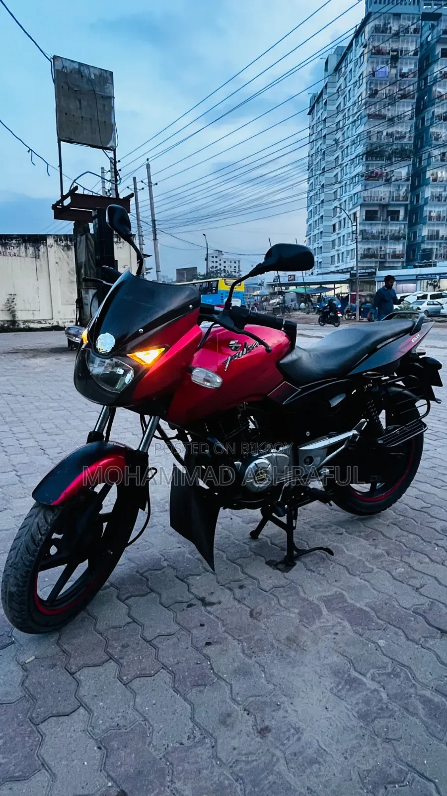 Bajaj Pulsar 150 2014 Red