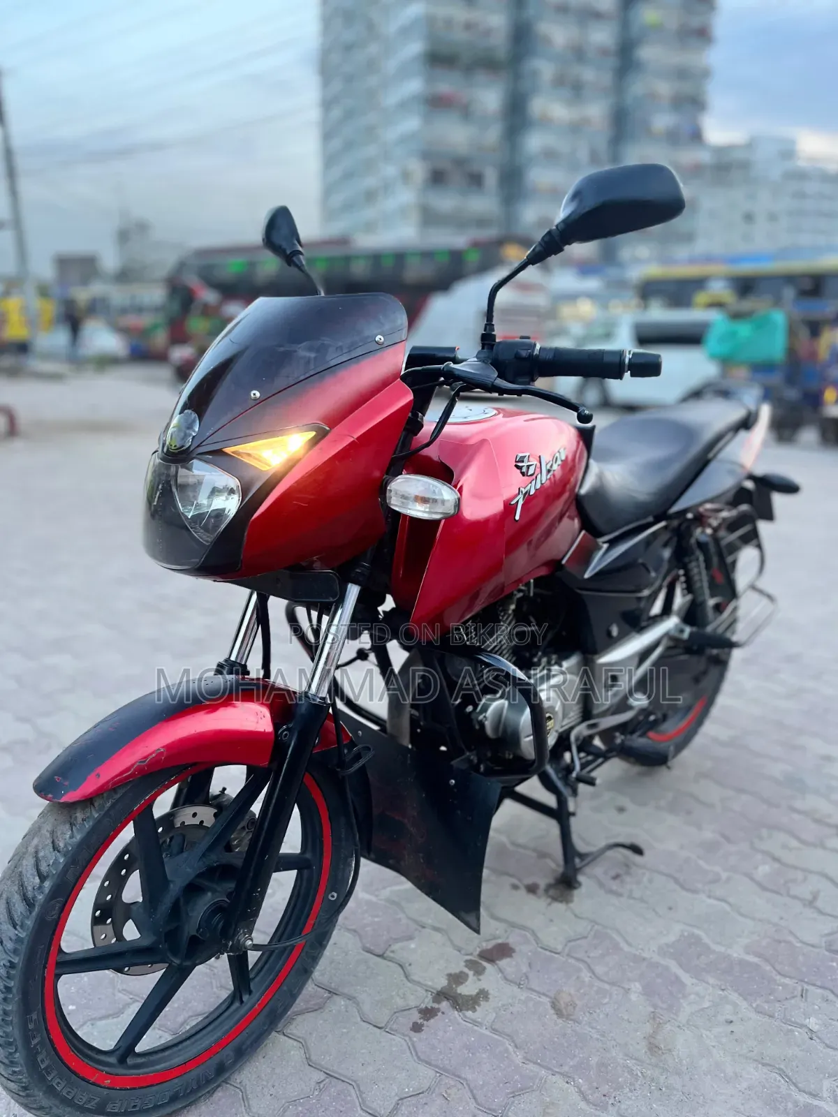 Bajaj Pulsar 150 2014 Red