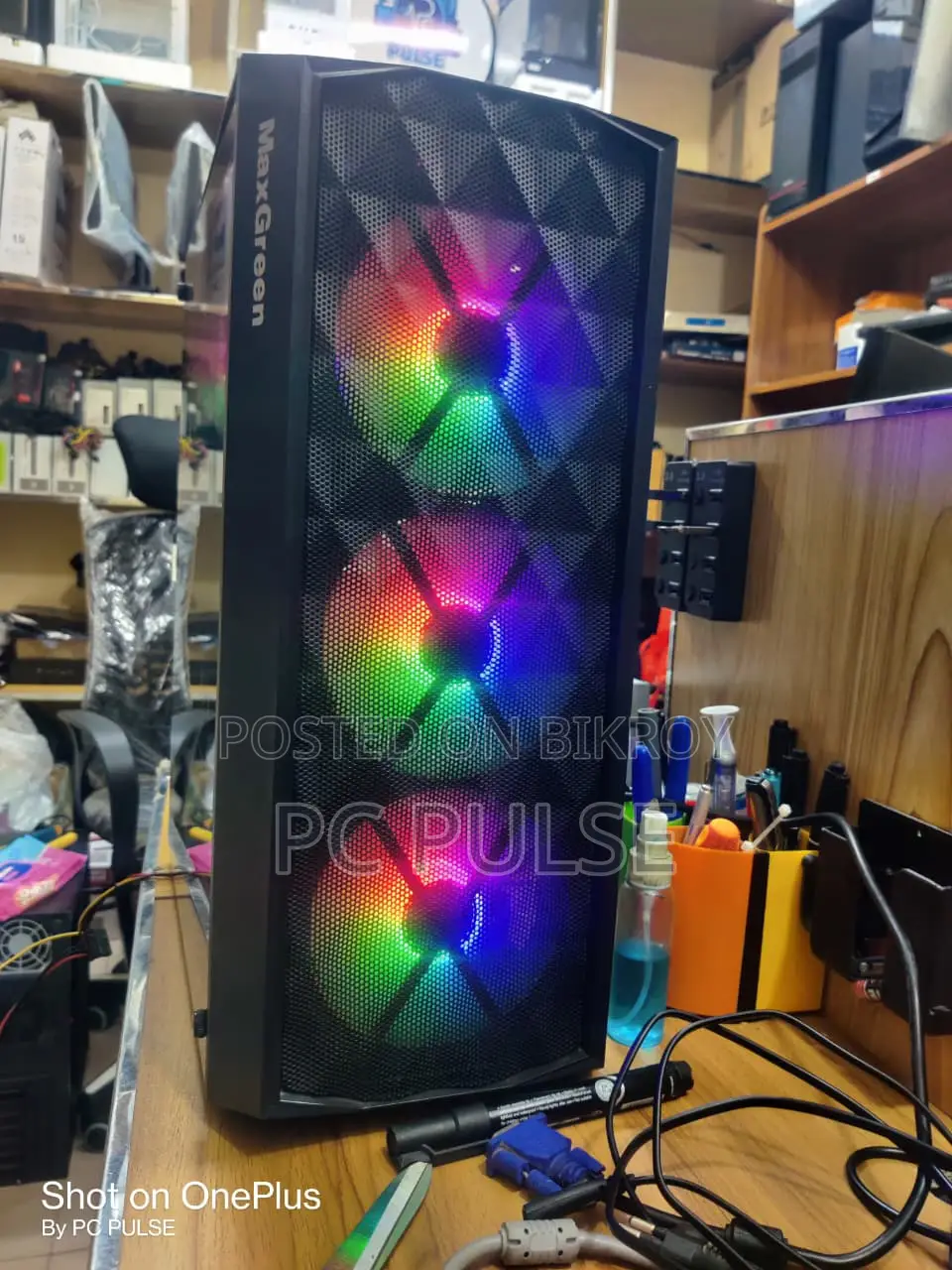 MaxGreen A361 / 2605 Series ARGB Gaming Casing (Brand New)