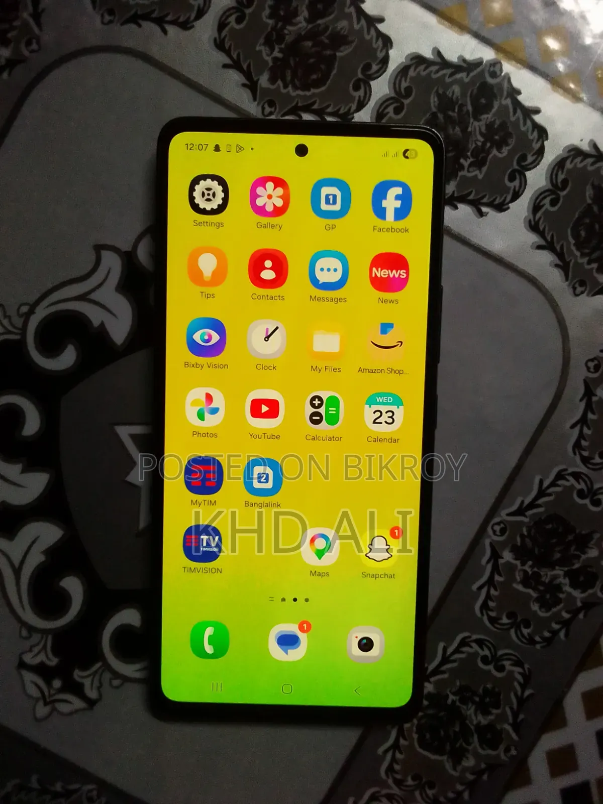 স্যামসাং গ্যালাক্সি এ৫৩ ৫জি ১২৮ জিবি ব্ল্যাক