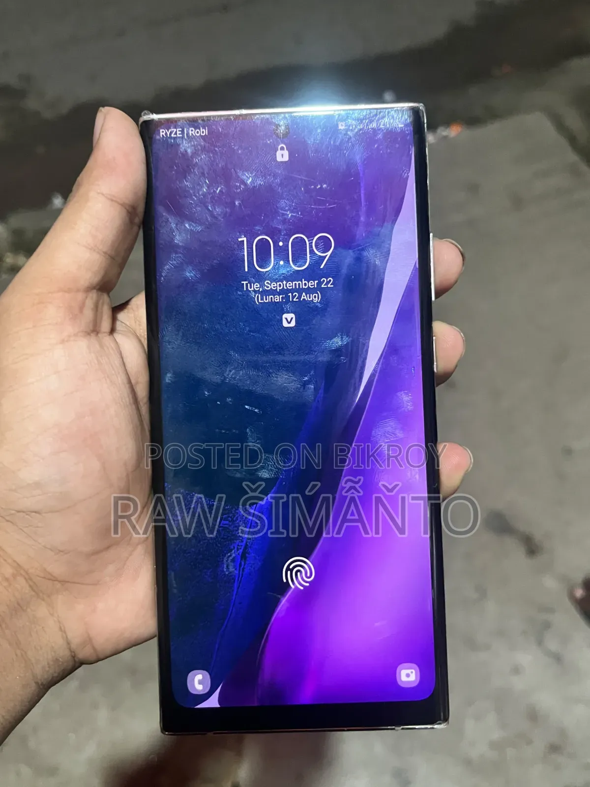 Samsung Galaxy Note 20 Ultra 5G 256 GB White