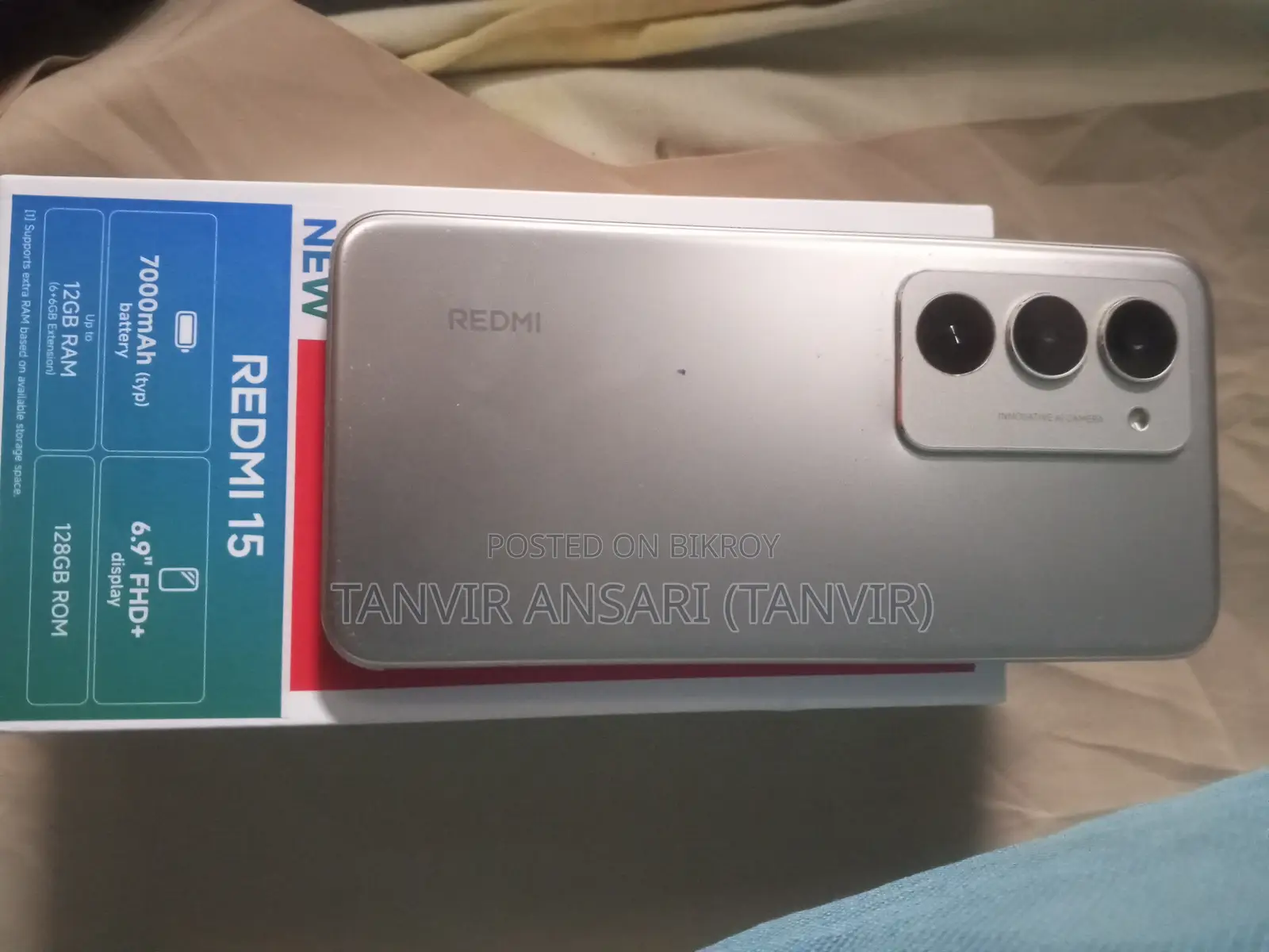 Xiaomi Redmi 15 128 GB Bronze