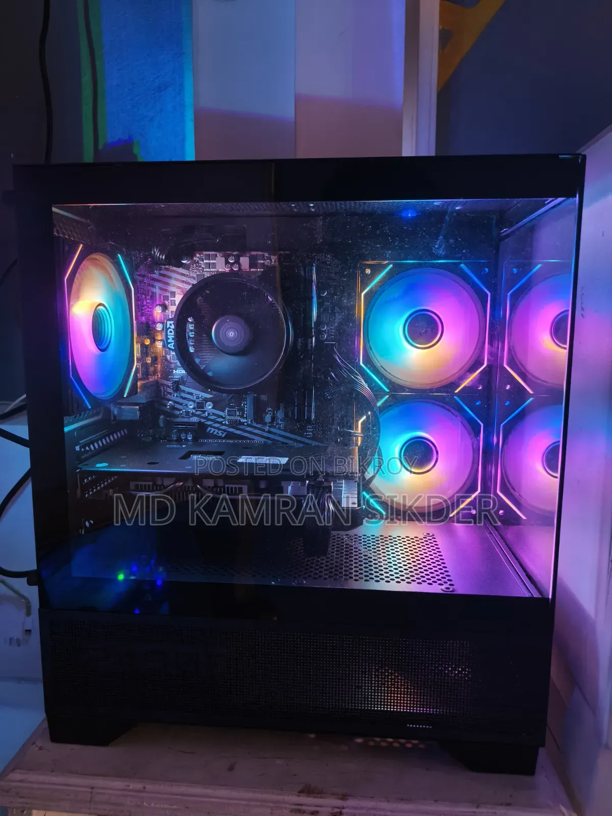 Desktop Computer 16GB AMD Ryzen 5 SSD 256GB