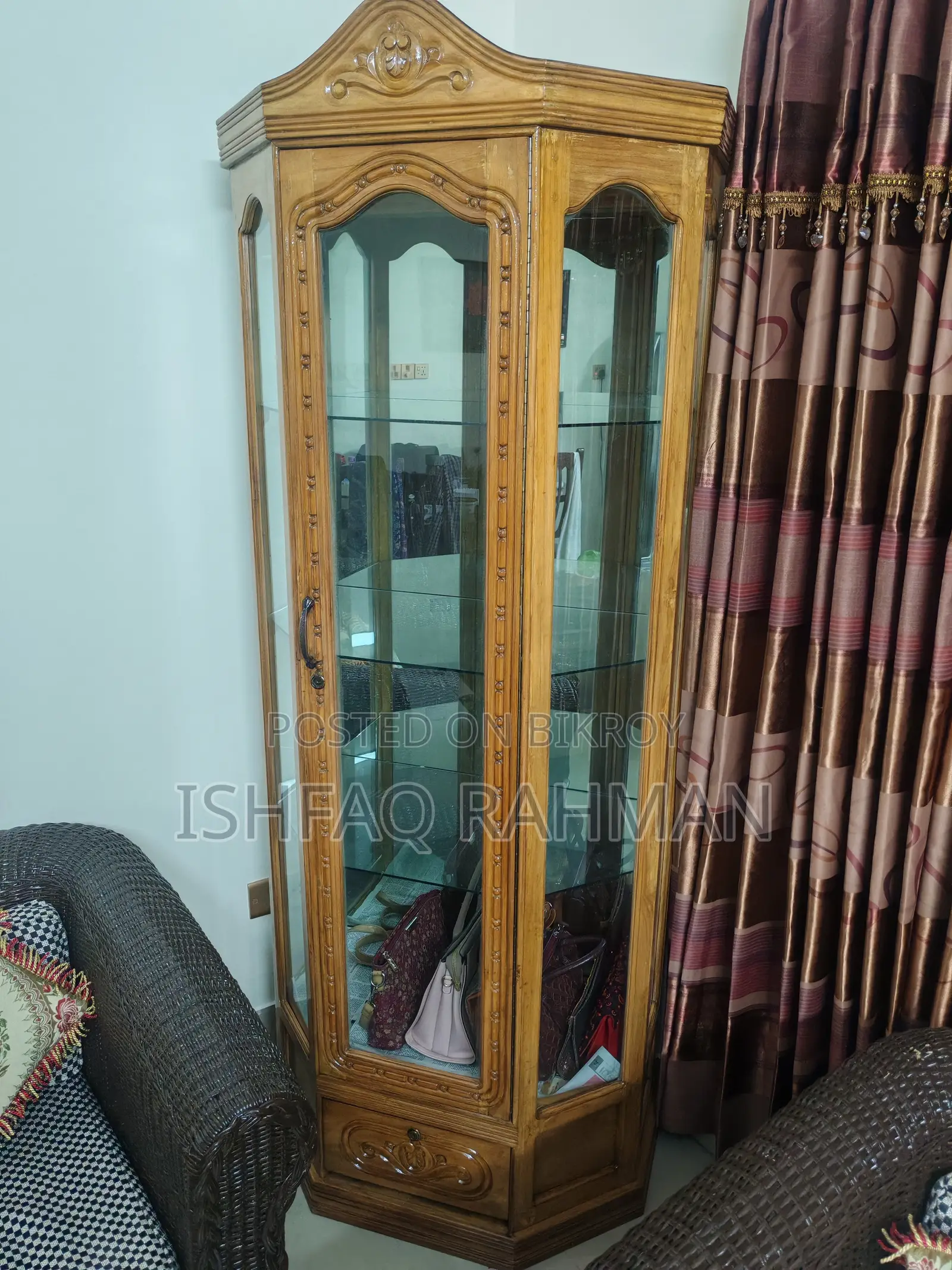 Segun Wood Showcase | Segun Wood Showcase | Glass Cabinet