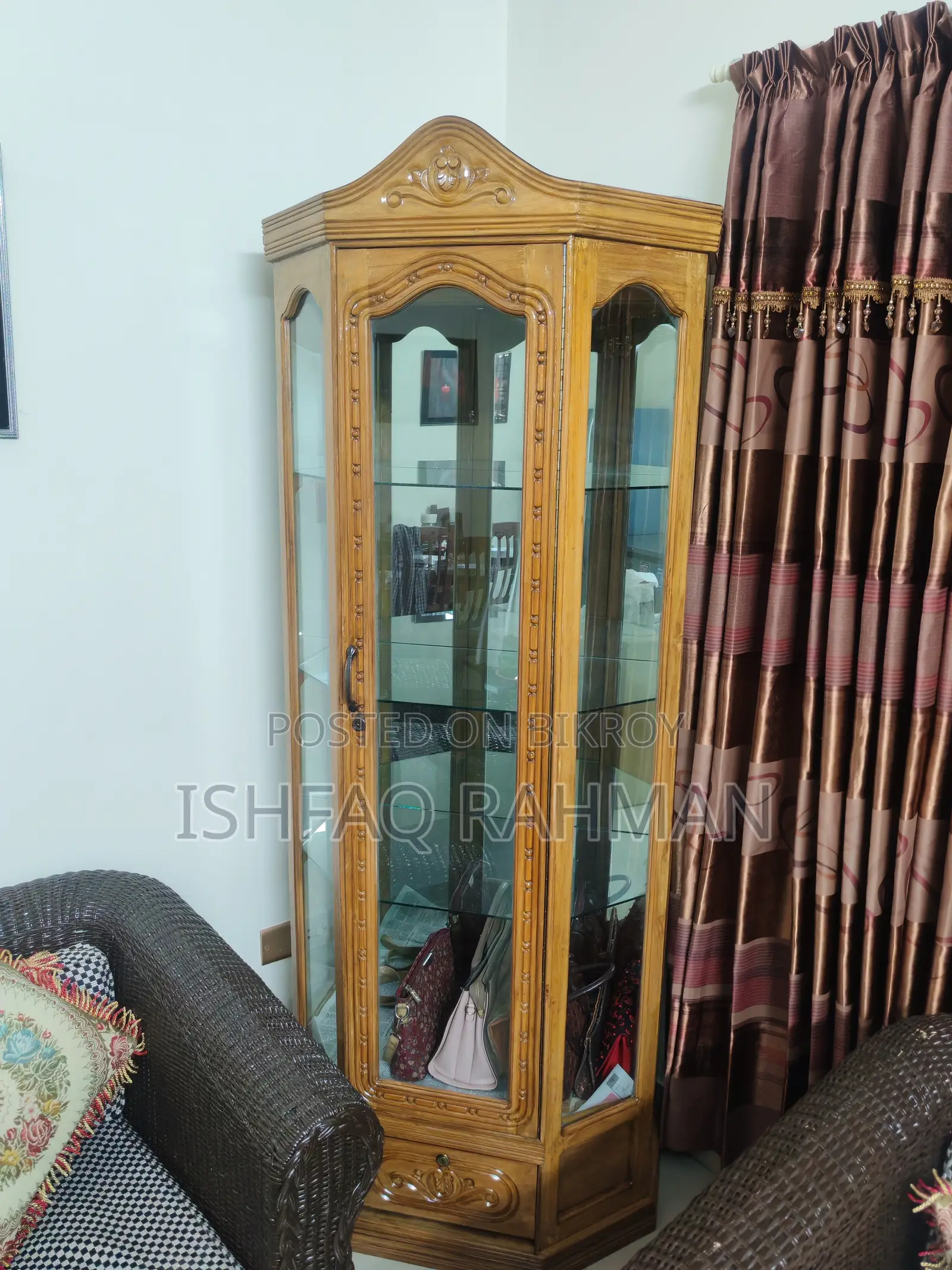 Segun Wood Showcase | Segun Wood Showcase | Glass Cabinet