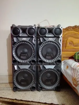 ABS 2-Piece Tower Speaker Set for Sale – Excellent Sound RGB Lights