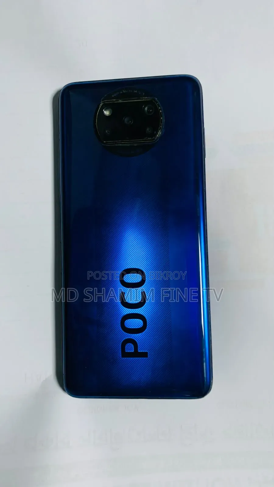 পোকো এক্স৩ ১২৮ জিবি ব্লু