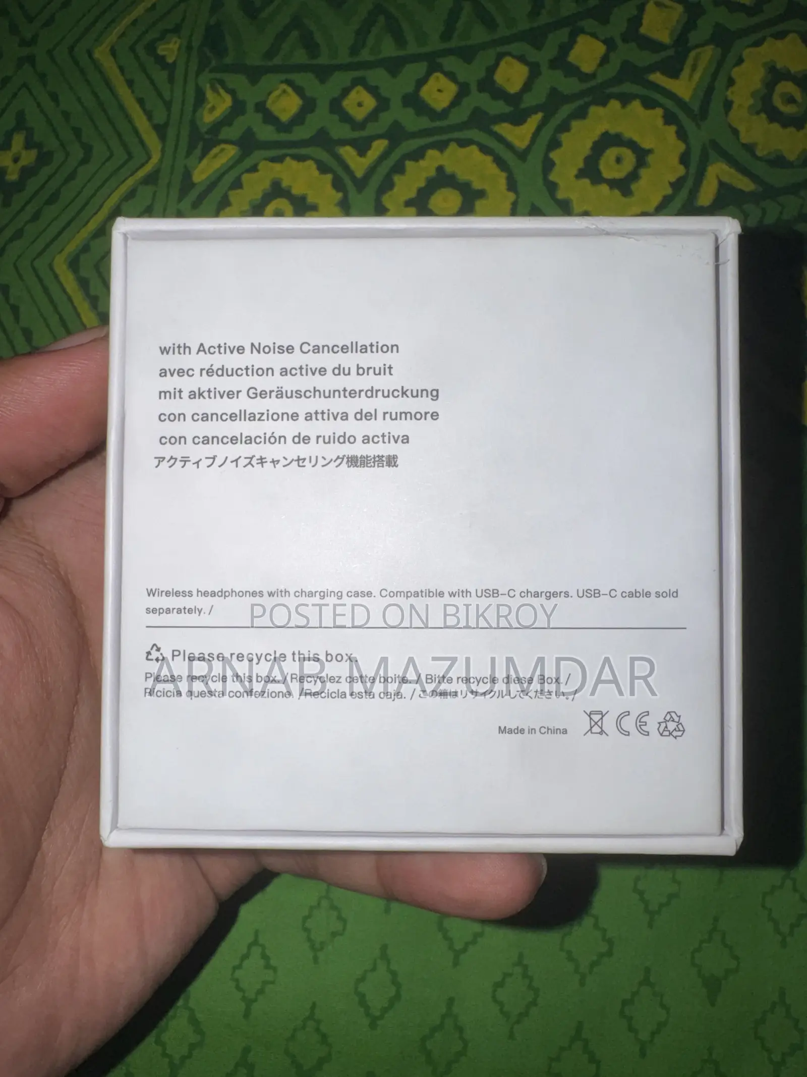 AirPods 4 (ANC) AppleCare+ Service Available.
