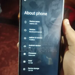 রিয়েলমি সি৩৫ ১২৮ জিবি গ্রাফাইট