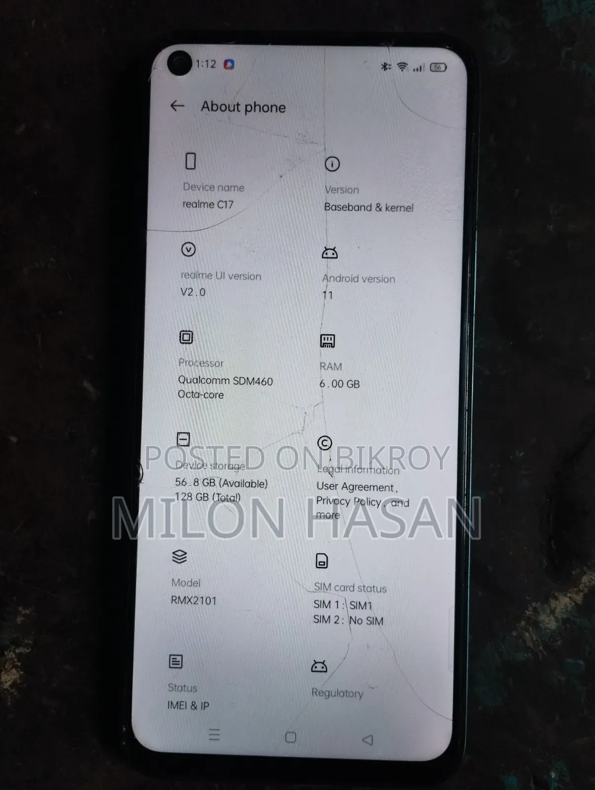 Realme C17 128 GB