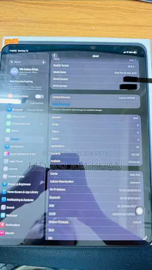 Apple iPad Pro 13 (2025) 512 GB Black