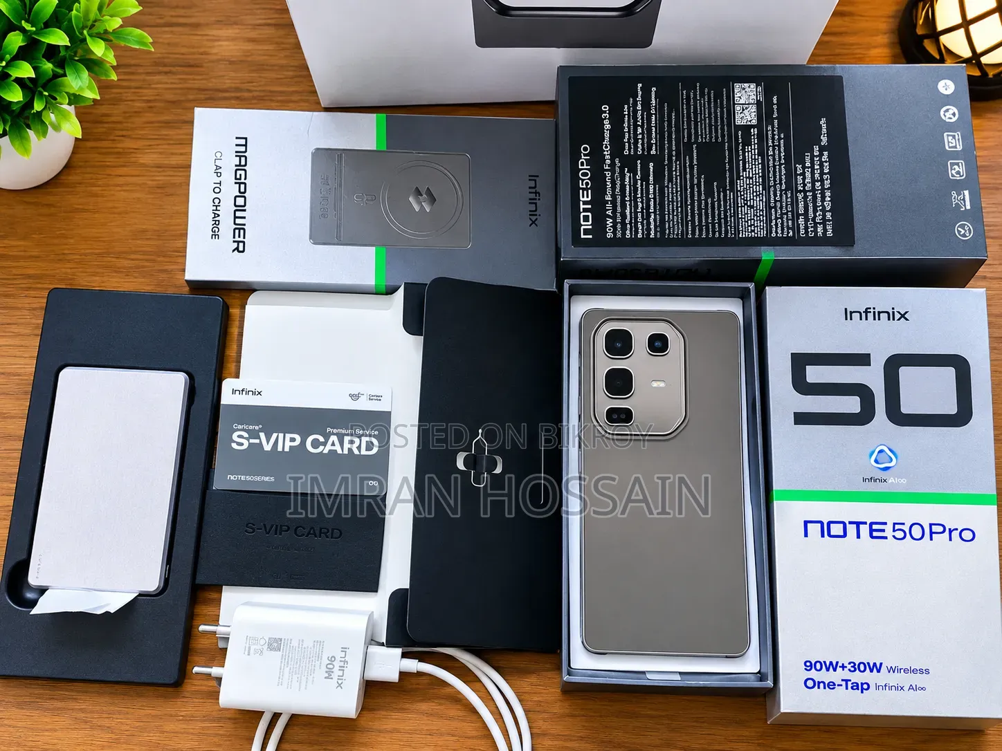 Infinix Note 50 Pro 256 GB Gray