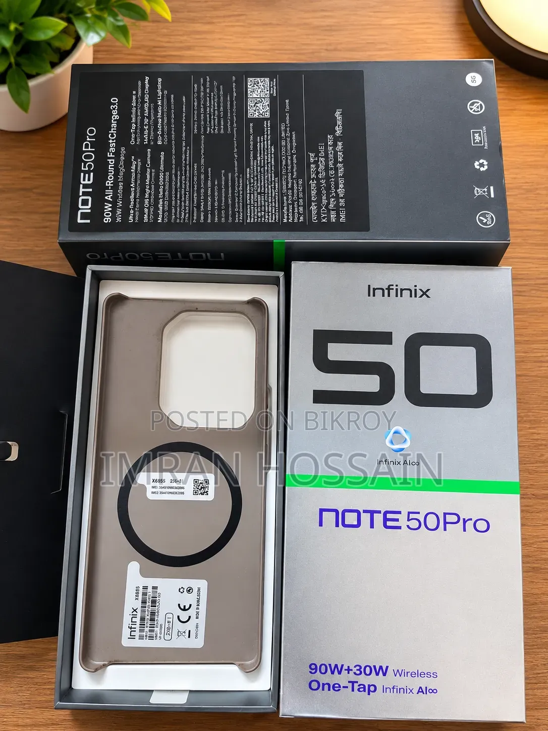 Infinix Note 50 Pro 256 GB Gray