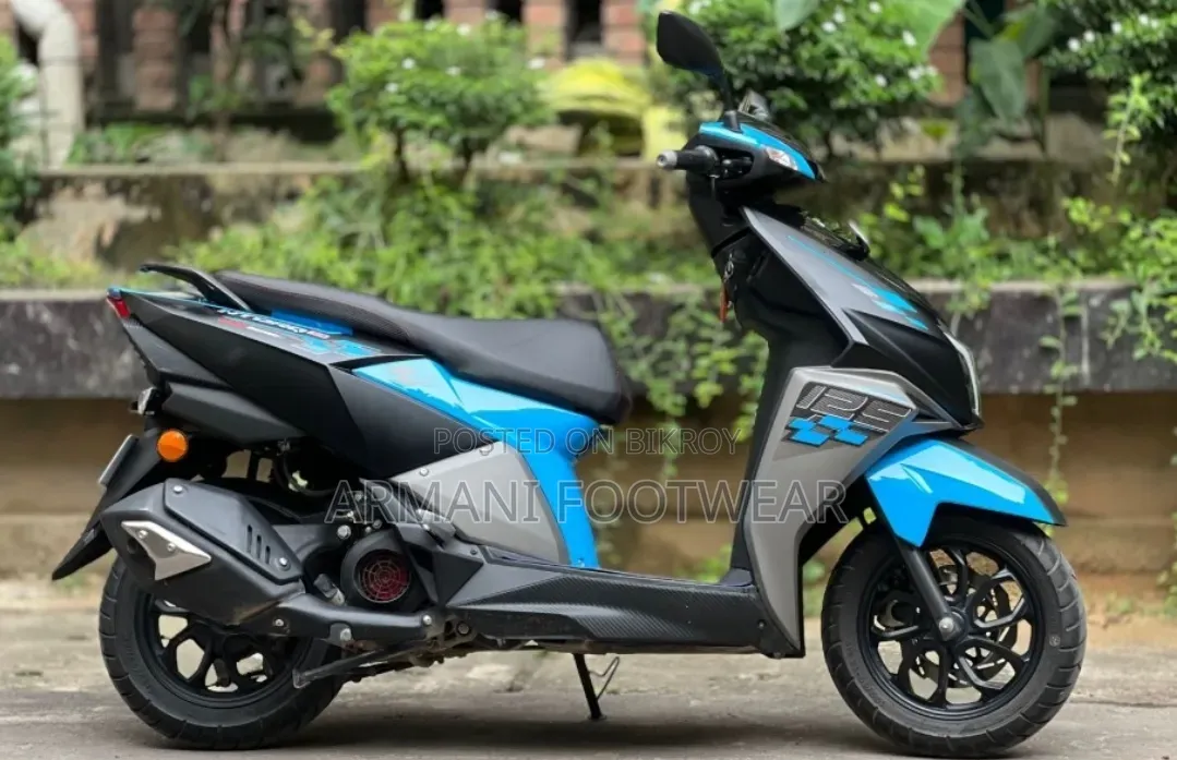 New TVS Ntorq 125 2024 Blue