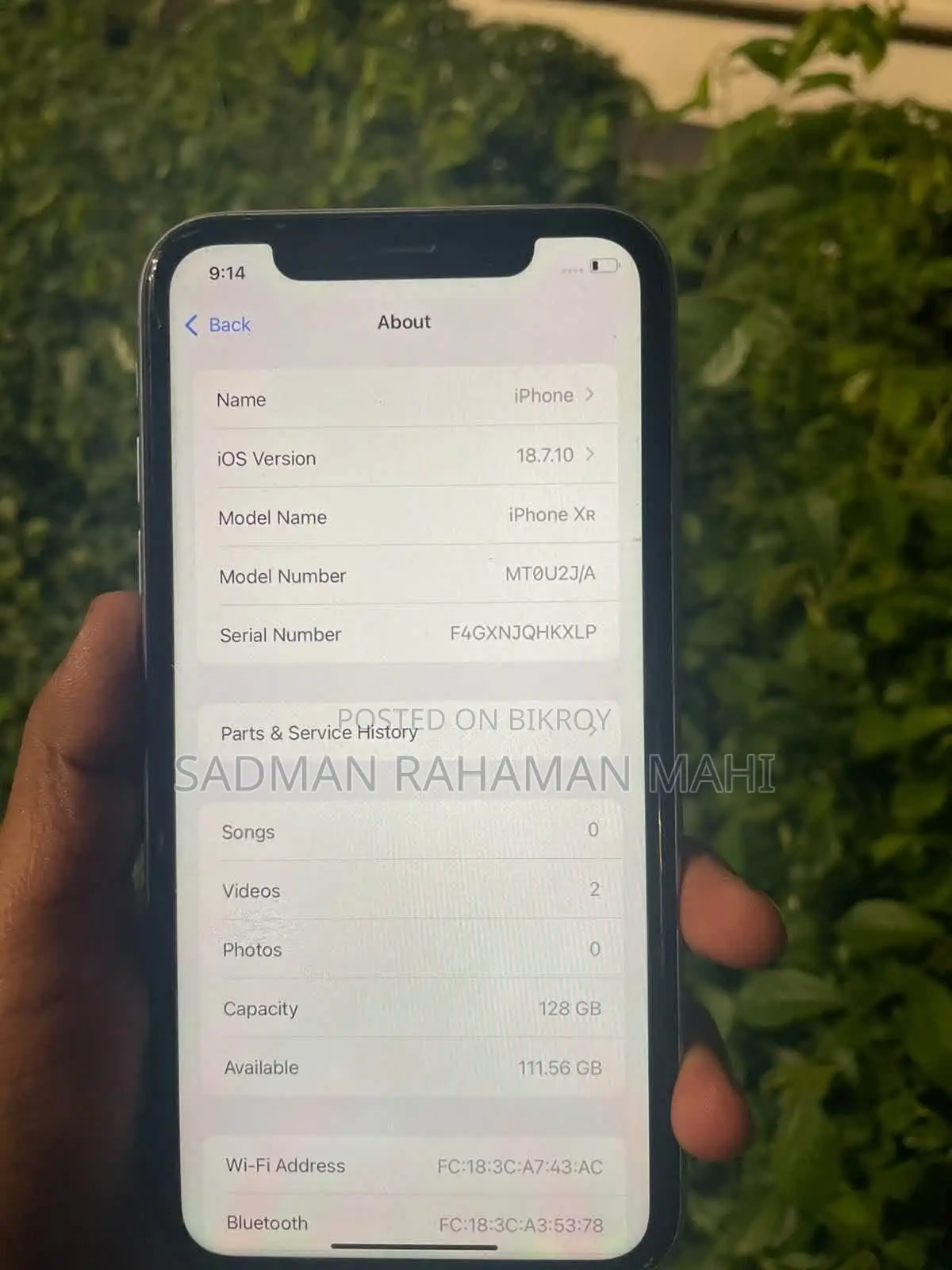 Apple iPhone XR 128 GB Blue