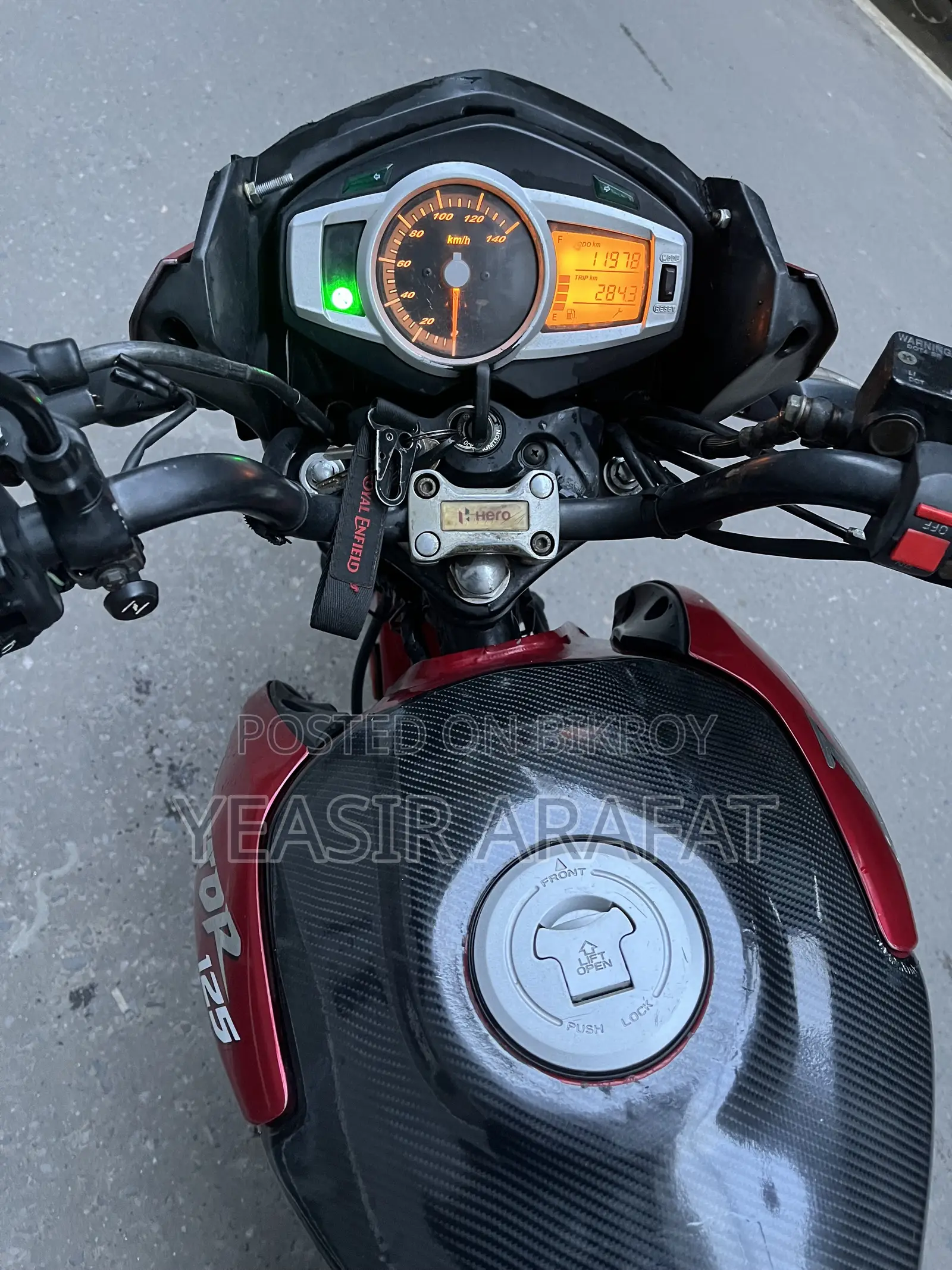 Hero Ignitor 2018 Red