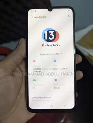 ভিভো ভি২৩ ১২৮ জিবি সিলভার
