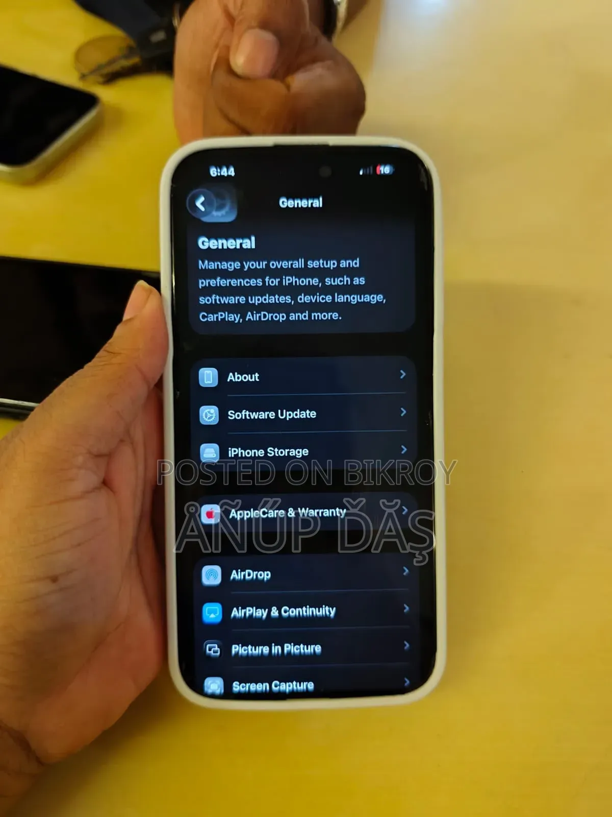 অ্যাপল আইফোন ১৫ প্রো ম্যাক্স ২৫৬ জিবি ব্লু