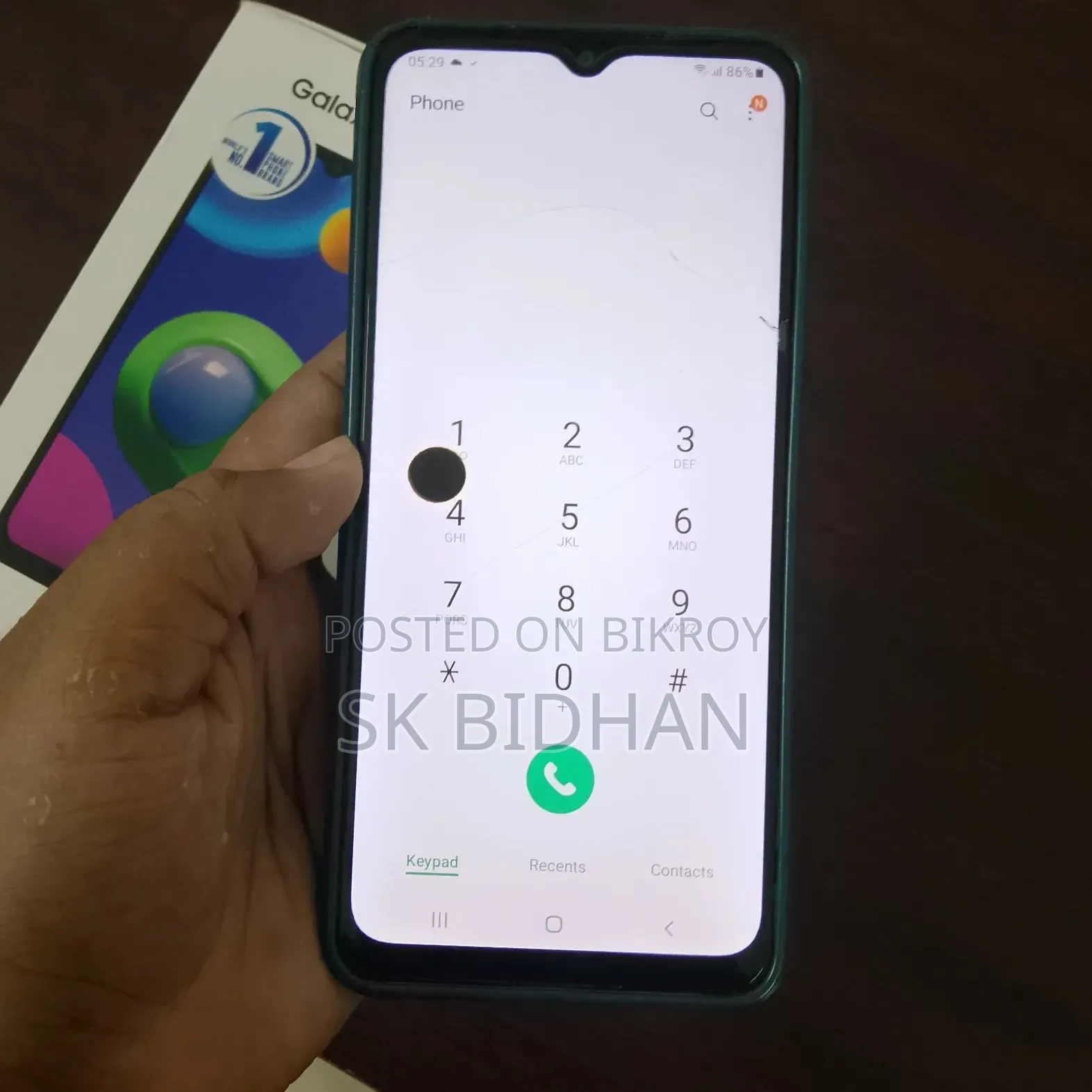 স্যামসাং গ্যালাক্সি এম০২ ৩২ জিবি ব্লু