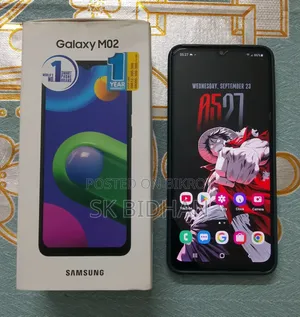 স্যামসাং গ্যালাক্সি এম০২ ৩২ জিবি ব্লু