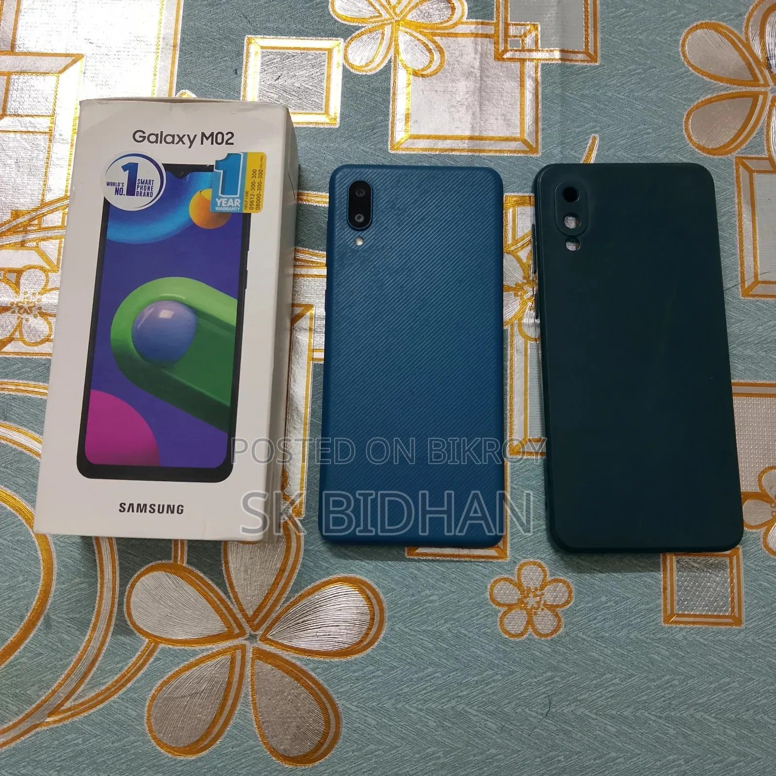 স্যামসাং গ্যালাক্সি এম০২ ৩২ জিবি ব্লু