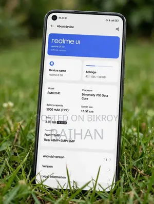 Realme 8 5G 128 GB Black