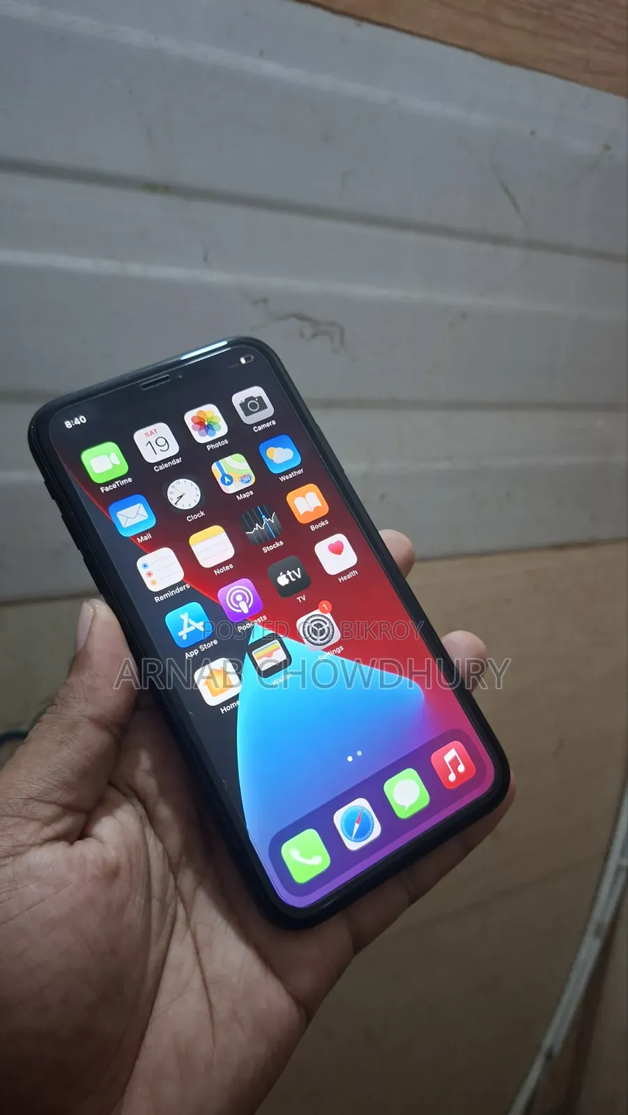 নিউ অ্যাপল আইফোন এক্সআর ৬৪ জিবি ব্ল্যাক
