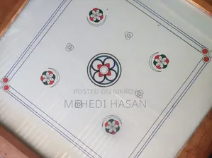 Glass Carrom Board