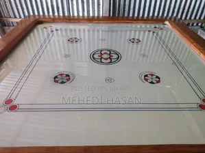 Glass Carrom Board