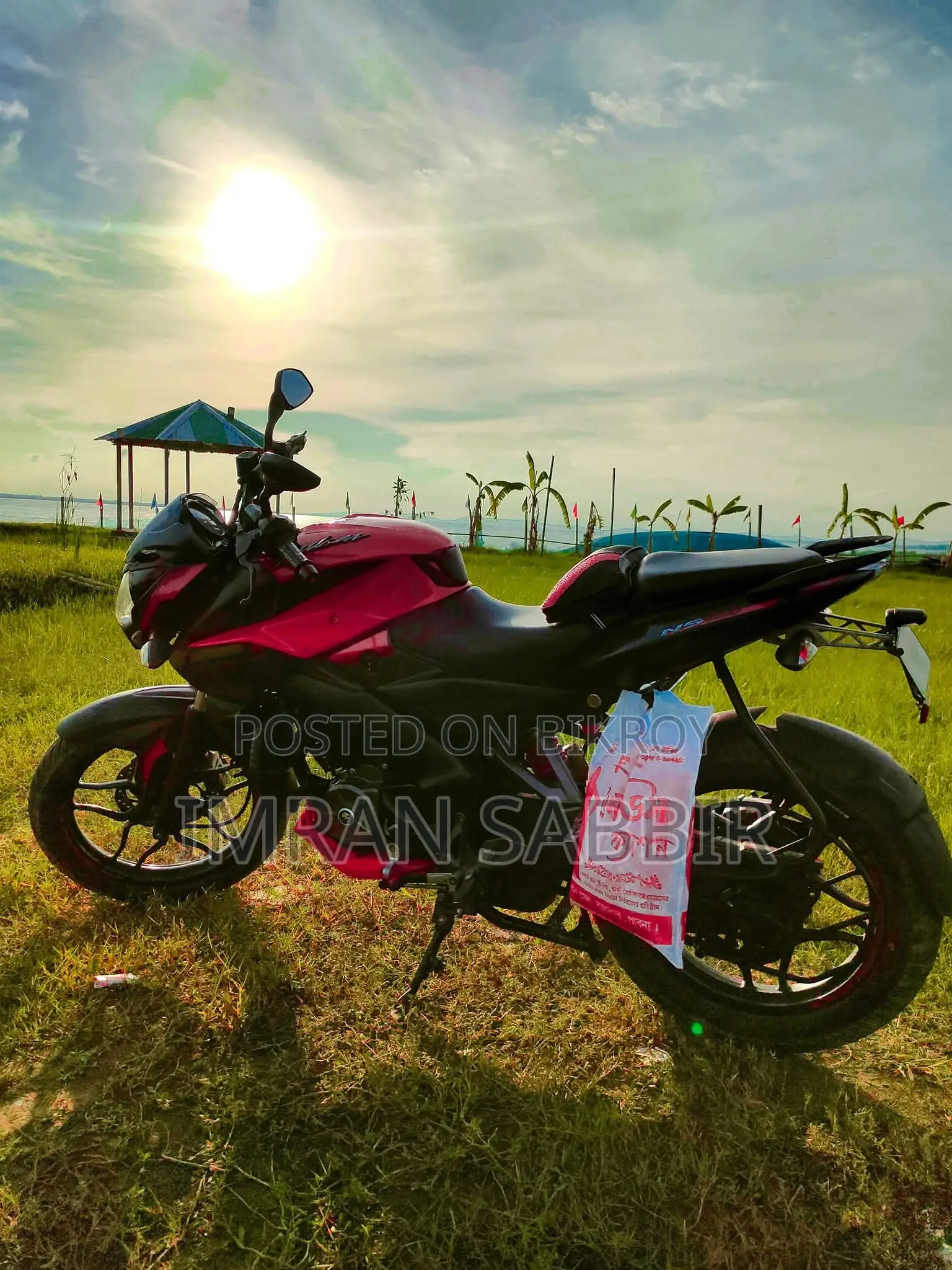 বাজাজ পালসার এনএস ১৬০ ২০২০ লাল