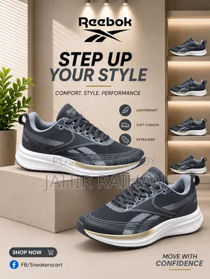 Reebok Premium Quality Sneakers for Men's