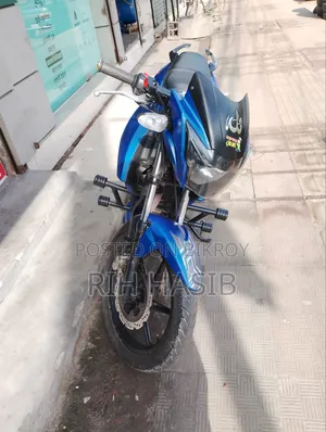 TVS Apache RTR 160 2V 2016 Blue