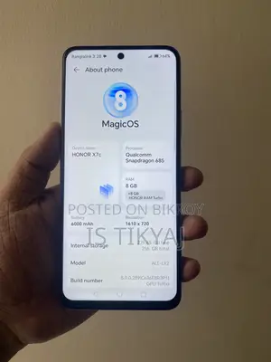 Honor X7c 256 GB White