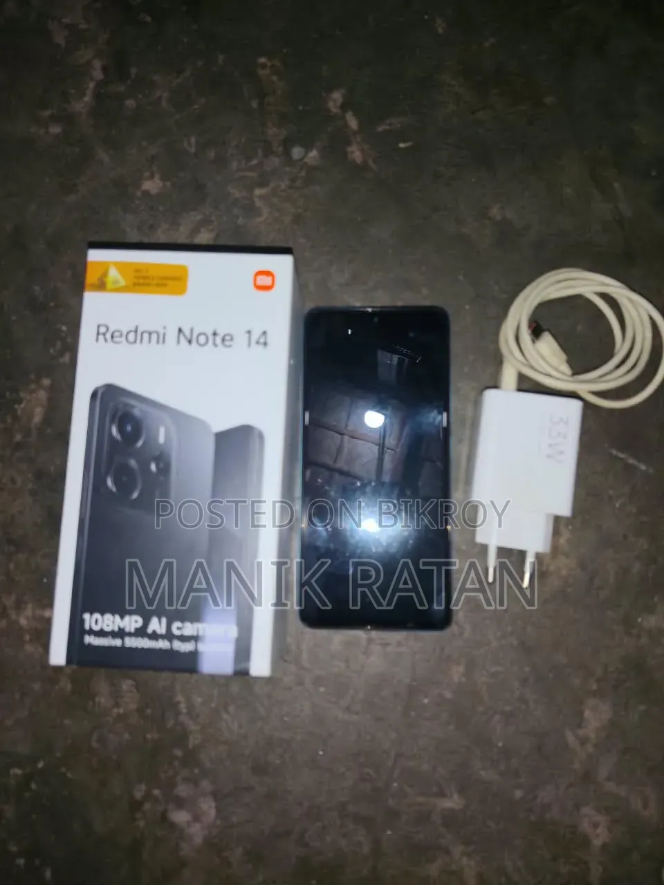 Xiaomi Redmi Note 14 4G 256 GB Gray