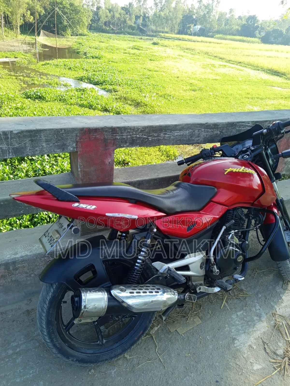 Bajaj Pulsar 150 2015 Red