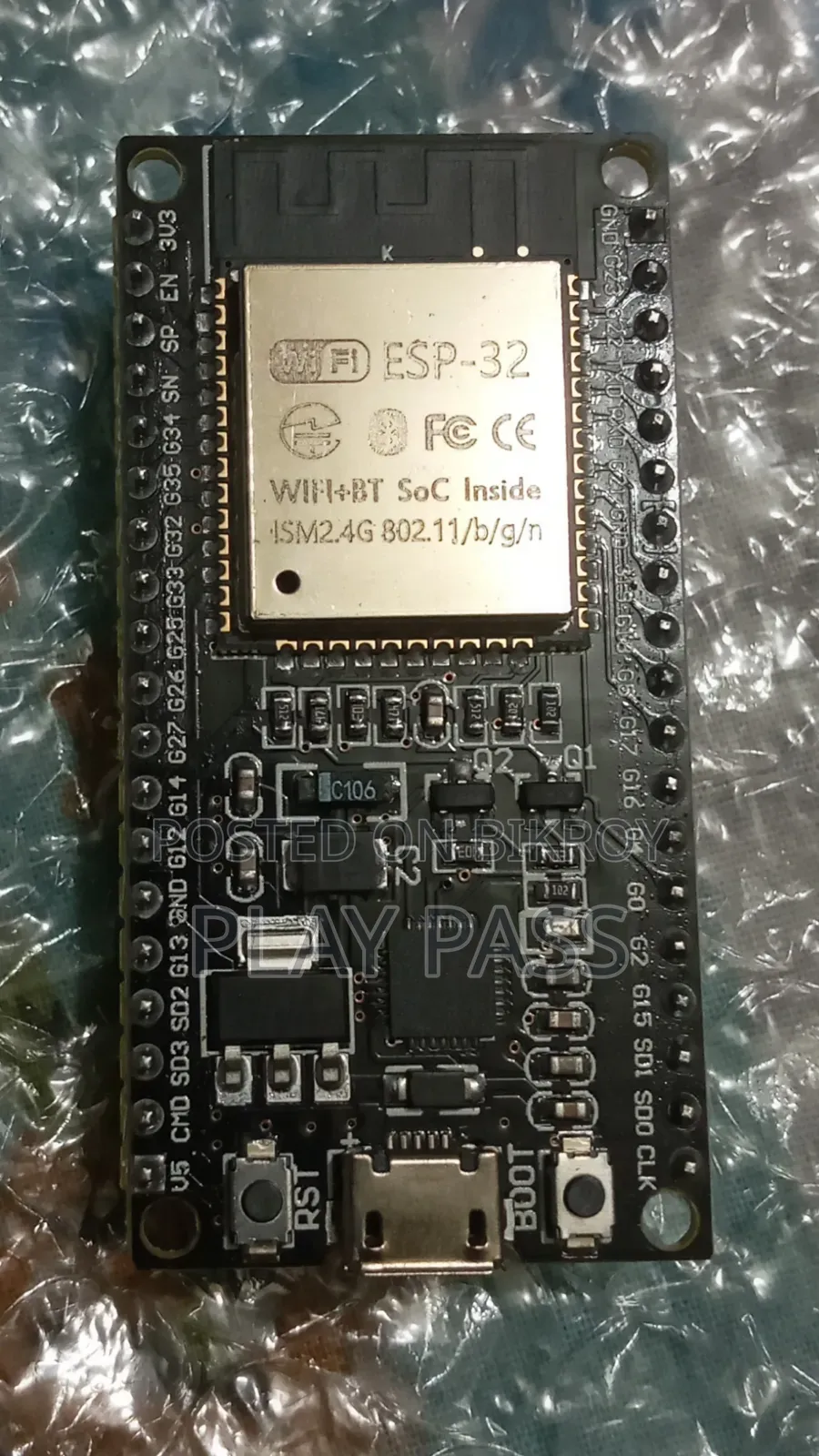 Esp32 With Development Board