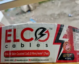 Elco BYA (3.0 RM) Copper Red and Black Cable